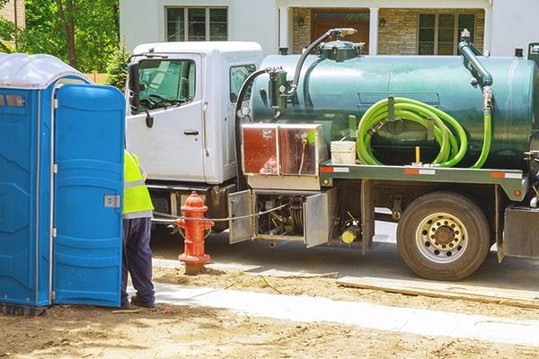 workers at Madison Porta Potty Rental